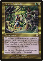 Hunting Grounds (JUD-138) - rare - Foil
