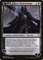 Davriel, Rogue Shadowmage (WAR-083) - uncommon - Foil