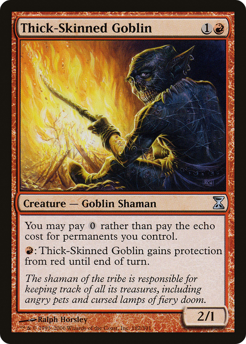 Thick-Skinned Goblin (TSP-182) - uncommon