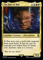 The Face of Boe (WHO-126) - rare - Foil
