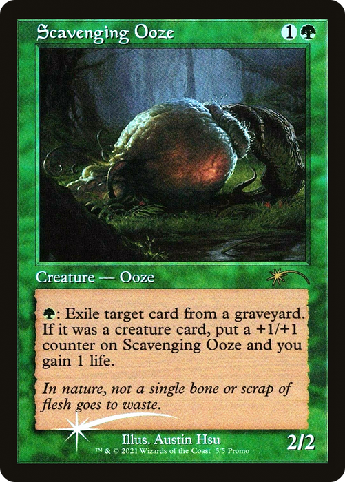 Scavenging Ooze (WPN-005) - rare - Foil