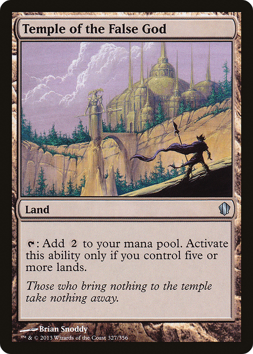 Temple of the False God (C13-327) - uncommon