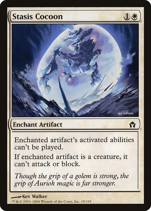 Stasis Cocoon (5DN-018) - common - Foil