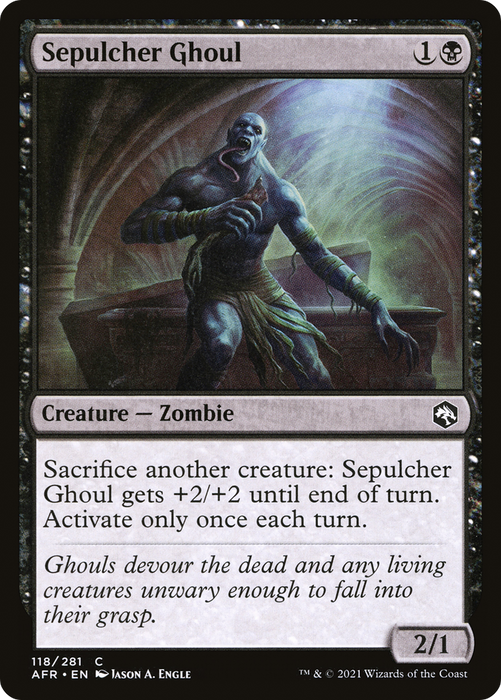Sepulcher Ghoul (AFR-118) - common - Foil