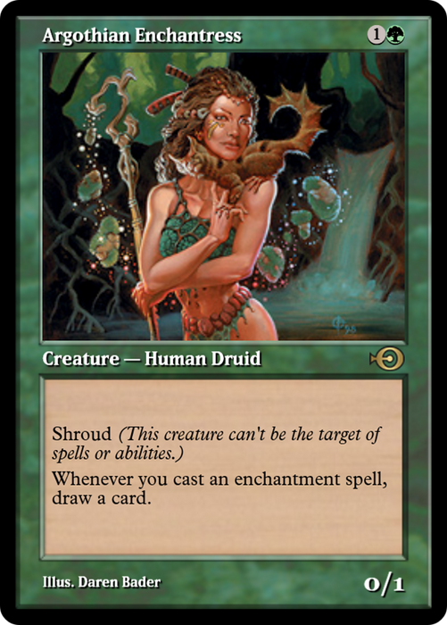 Argothian Enchantress (PRM-36104) - rare - Foil