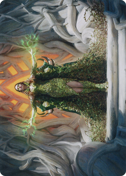 Titania, Voice of Gaea // Titania, Voice of Gaea (ABRO-026) - common (Borderless) - Foil