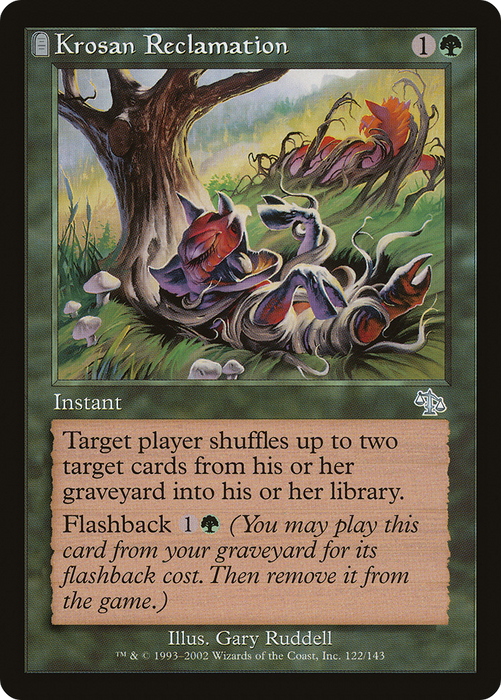 Krosan Reclamation (JUD-122) - uncommon: (tombstone)