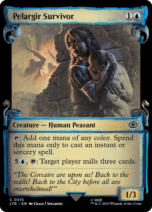 Pelargir Survivor (LTR-515) - common: (Showcase) - Foil