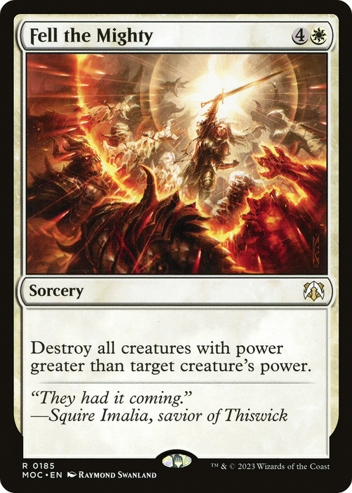 Fell the Mighty (MOC-185) - rare