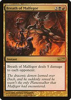 Breath of Malfegor (MEDIA-008) - rare