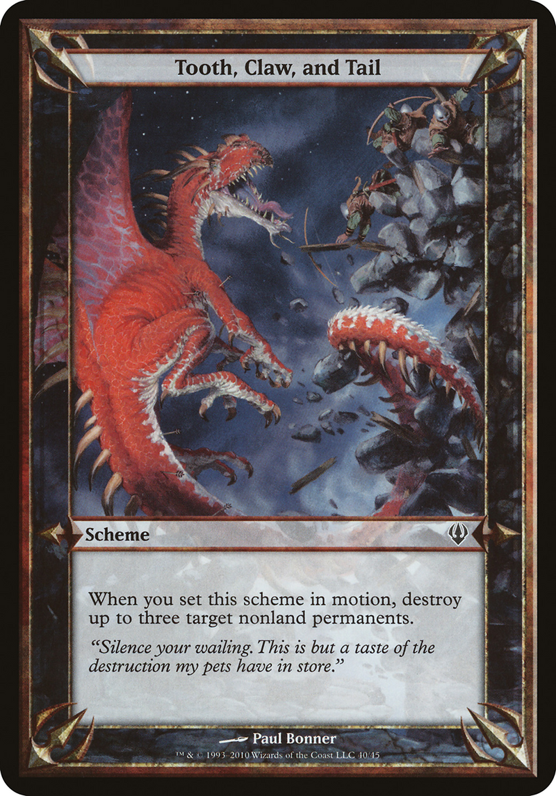 Tooth, Claw, and Tail (OVER-40★) - common