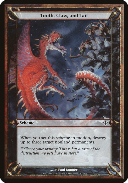 Tooth, Claw, and Tail (OVER-40★) - common