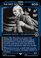The First Doctor (WHO-552) - rare: (Showcase) (Borderless)