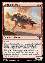 Cunning Coyote (OTJ-118) - uncommon