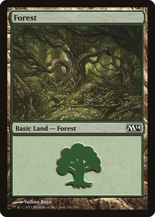 Forest (M14-246) - common - Foil