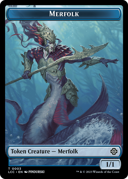 Merfolk (TLCC-003) - common - Foil