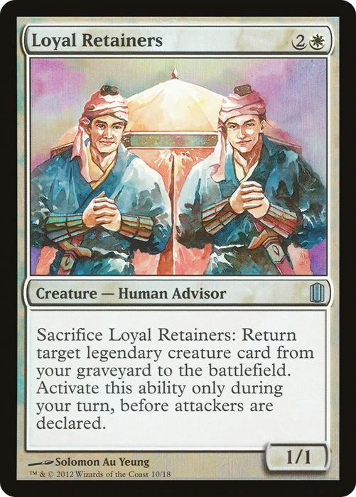 Loyal Retainers (CM1-010) - uncommon - Foil