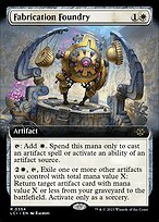 Fabrication Foundry (LCI-354) - rare: (Extended Art) - Foil