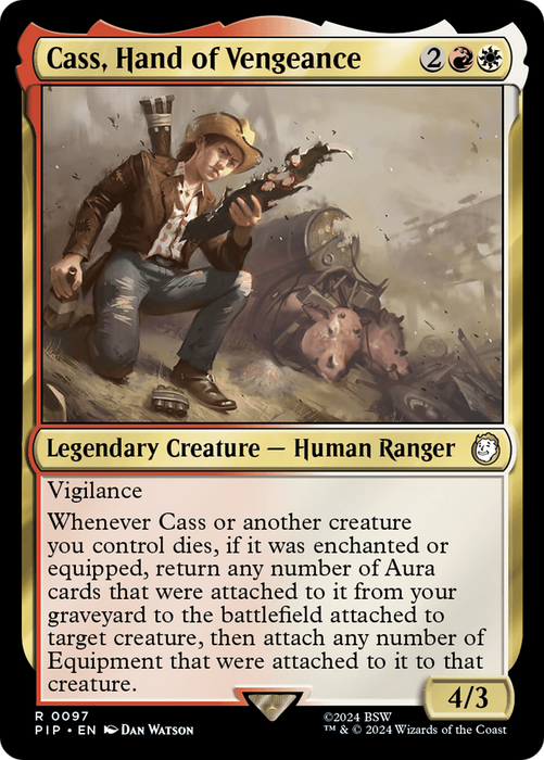 Cass, Hand of Vengeance (PIP-097) - rare - Foil