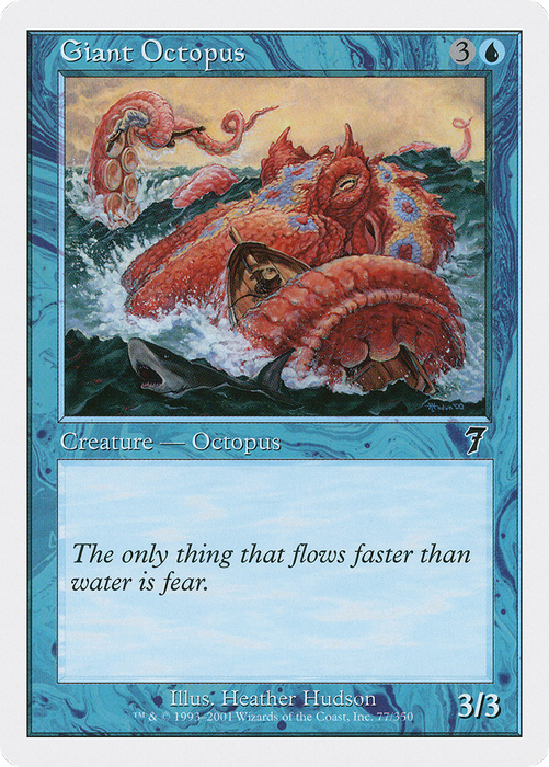 Giant Octopus (7ED-077) - common