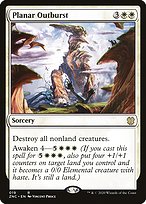 Planar Outburst (ZNC-019) - rare