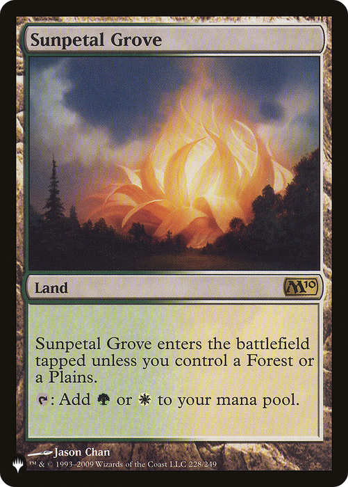 Sunpetal Grove (LIST-M10-228) - rare