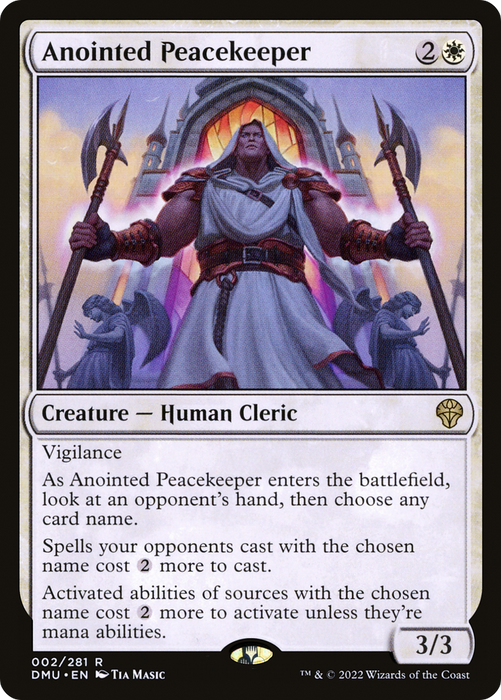 Anointed Peacekeeper (DMU-002) - rare