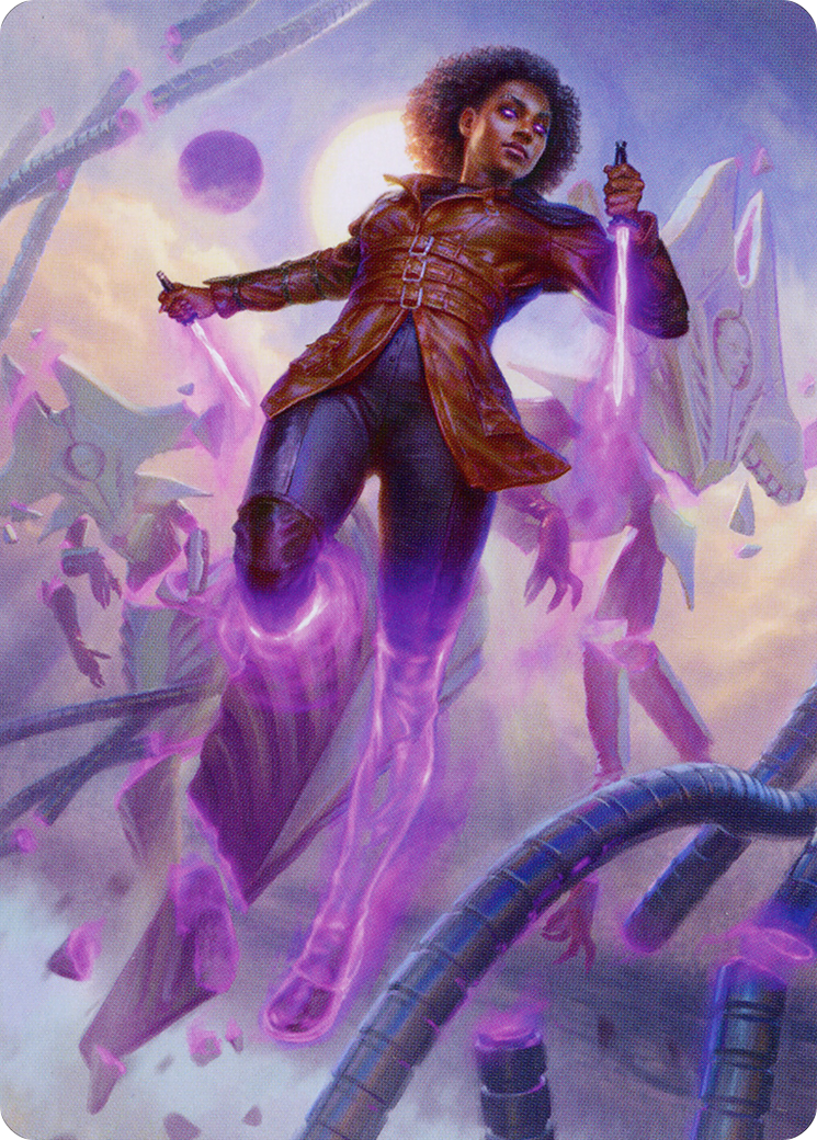 Kaya, Intangible Slayer // Kaya, Intangible Slayer (AONE-049) - common (Borderless) - Foil