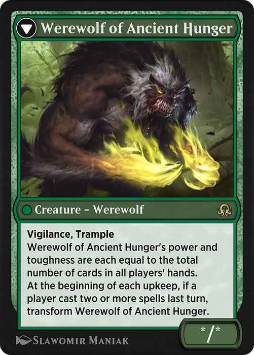 Sage of Ancient Lore // Werewolf of Ancient Hunger (SIR-211) - rare