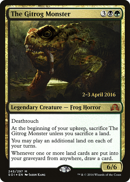 The Gitrog Monster (PRE-245S) - mythic - Foil