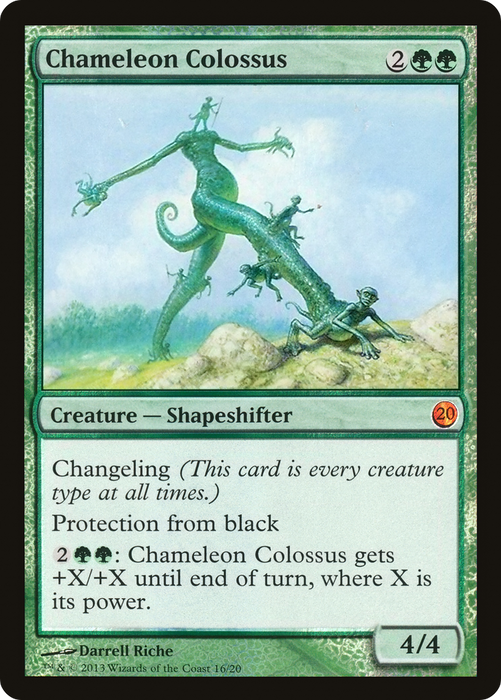 Chameleon Colossus (V13-016) - mythic - Foil