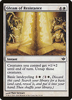 Gleam of Resistance (CON-008) - common - Foil