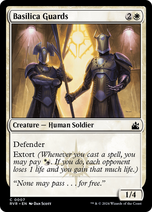 Basilica Guards (RVR-007) - common - Foil