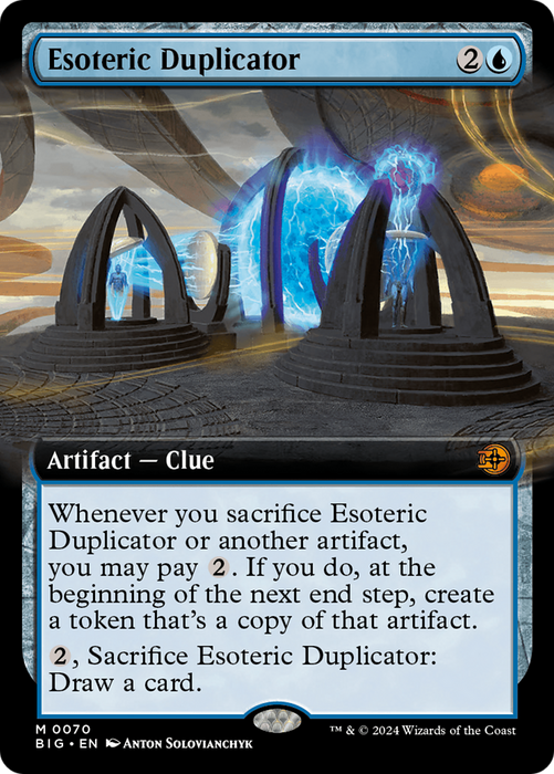 Esoteric Duplicator (BIG-070) - mythic: (Extended Art)