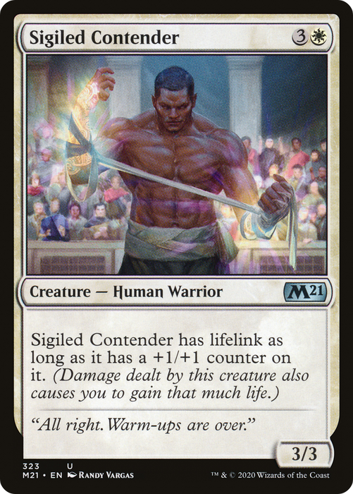 Sigiled Contender (M21-323) - uncommon
