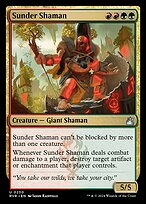 Sunder Shaman (RVR-230) - uncommon - Foil