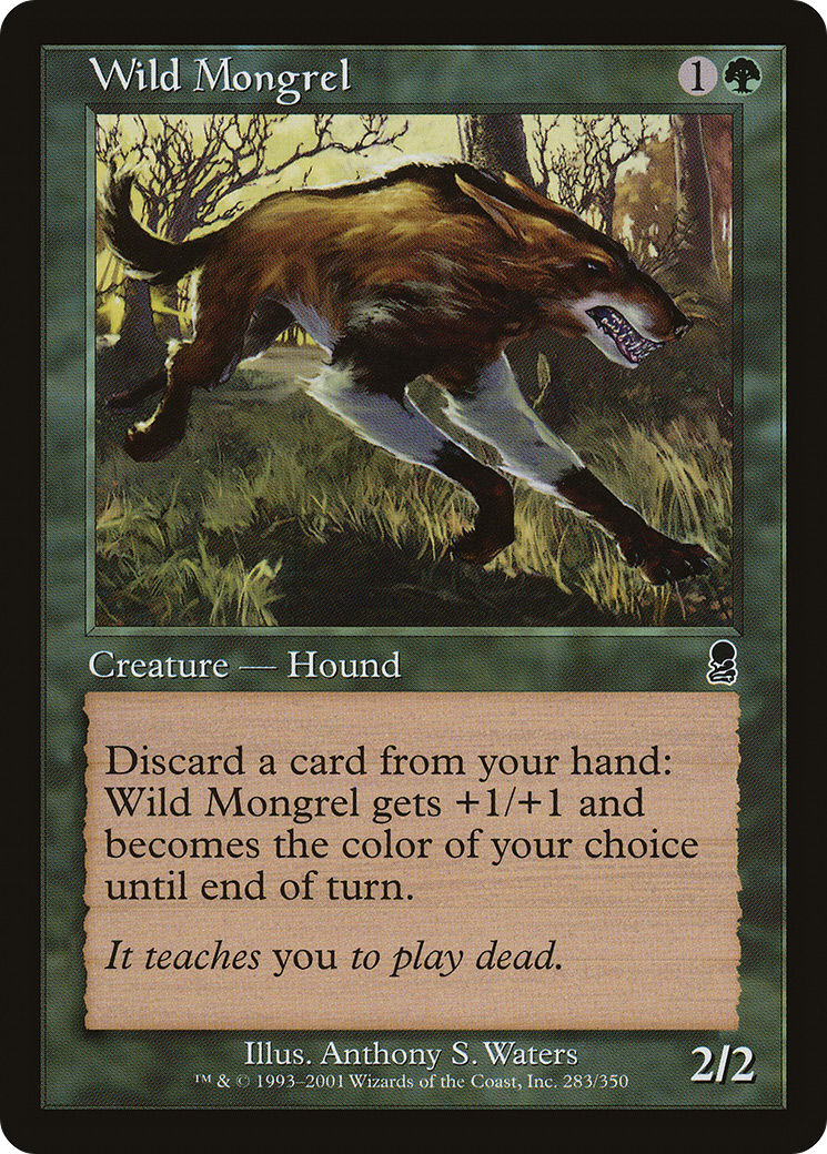 Wild Mongrel (ODY-283) - common - Foil