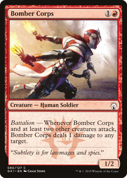 Bomber Corps (GR1-080) - common