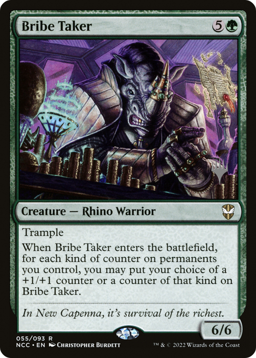 Bribe Taker (PPSNC-55P) - rare - Foil
