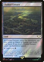 Choked Estuary (40K-268★) - rare - Foil
