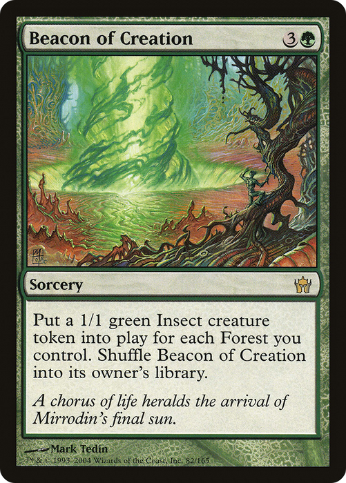 Beacon of Creation (5DN-082) - rare - Foil