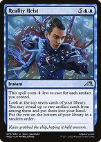 Reality Heist (NEO-075) - uncommon - Foil
