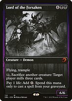 Lord of the Forsaken (DBL-110) - mythic - Foil