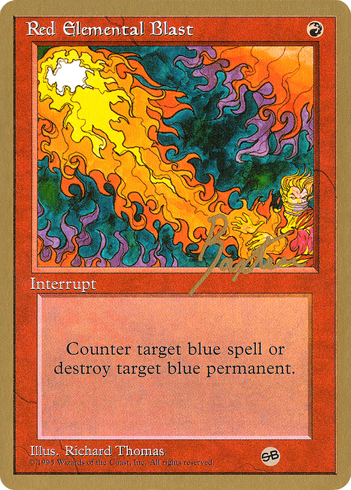 Red Elemental Blast (WCD-GB218SB) - common