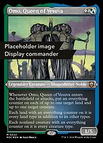 Omo, Queen of Vesuva (M3C-149) - mythic - Etched Foil