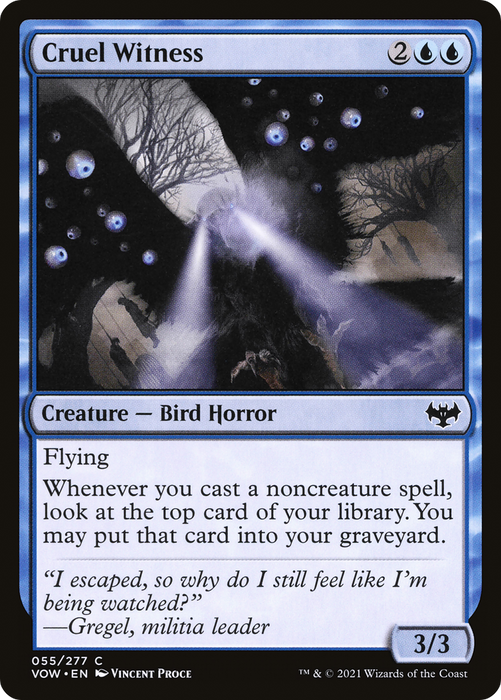 Cruel Witness (VOW-055) - common - Foil