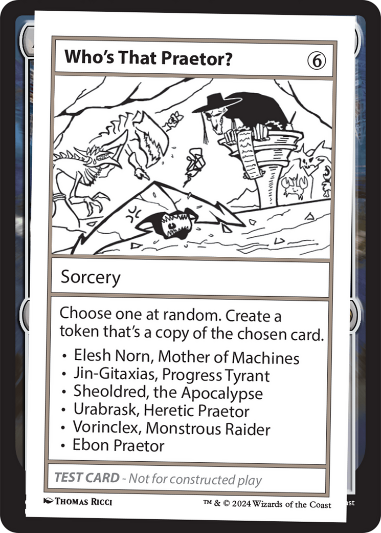Who's That Praetor? (MB2PC-270) - rare