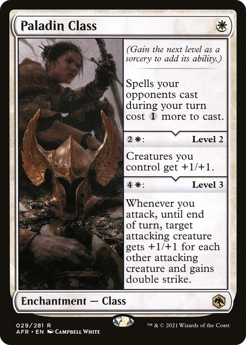 Paladin Class (AFR-029) - rare - Foil