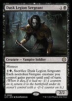 Dusk Legion Sergeant (LCC-080) - rare
