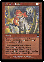 Primitive Justice (ME4-130) - uncommon - Foil